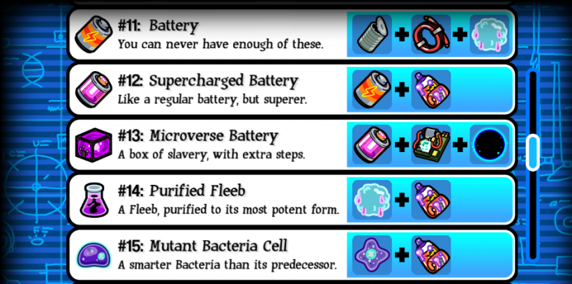 Crafting Recipes 11-15 Pocket Mortys Crafting Recipes 11-15
