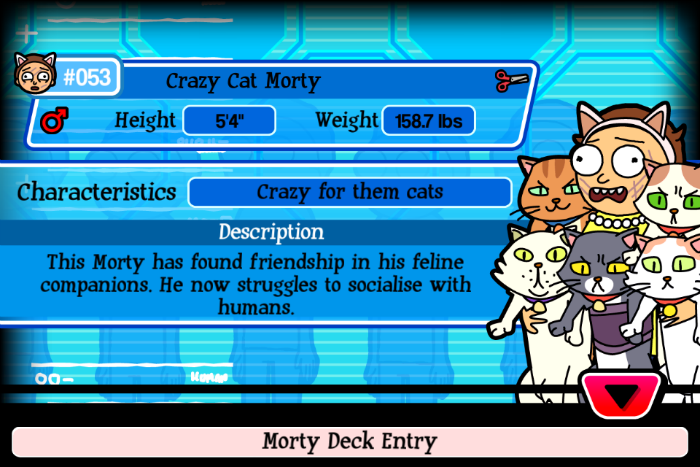 Crazy Cat Morty