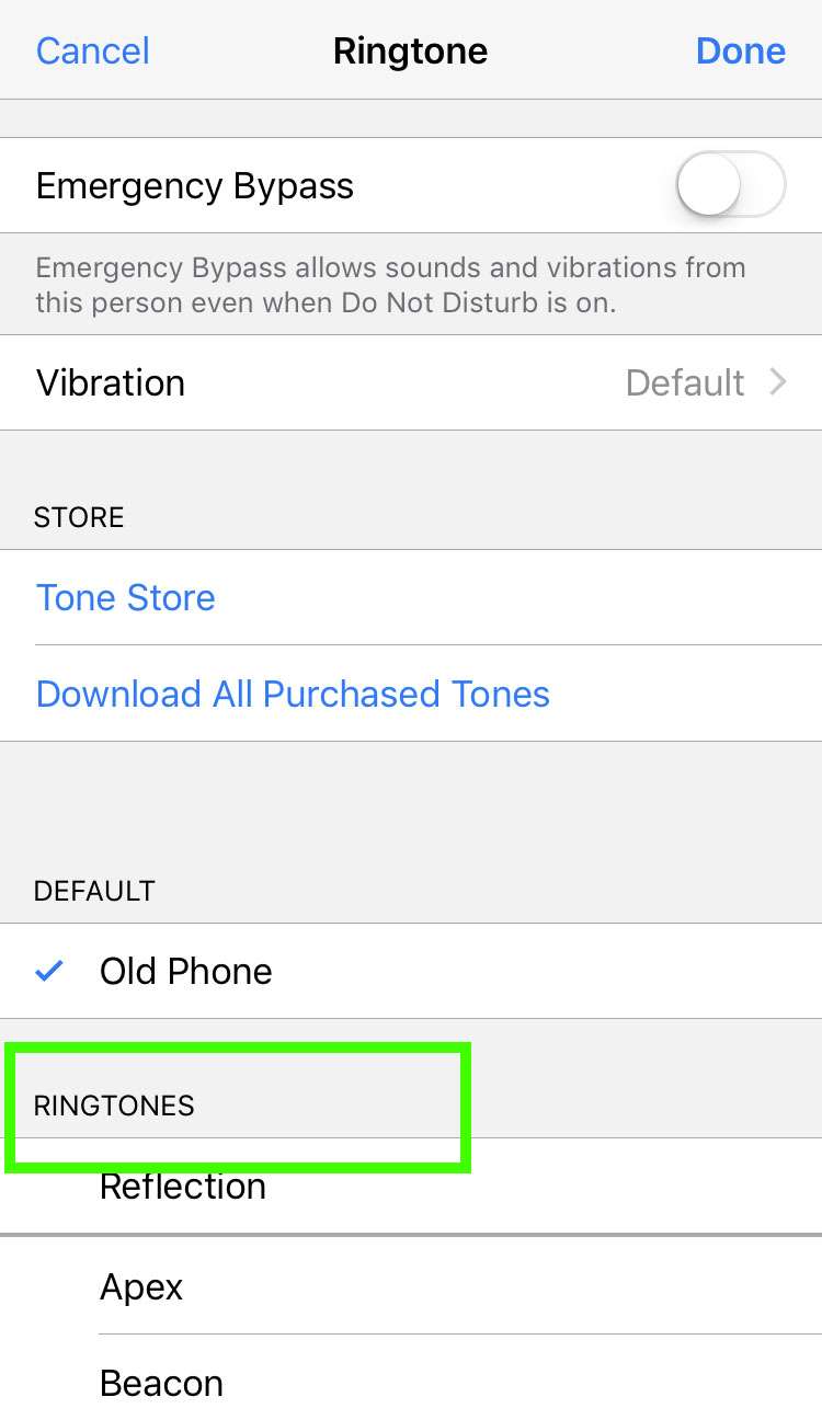 Custom tones 3 iPhone