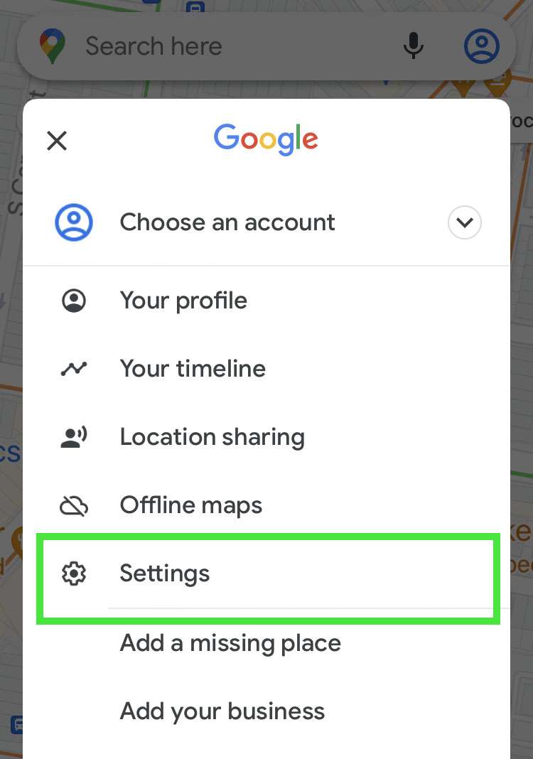 Google Maps dark mode 2 Google Maps dark mode 2
