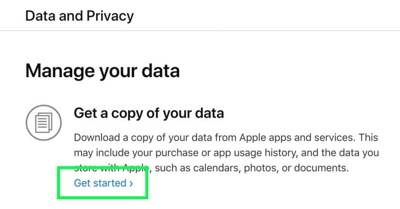Get Data Get Data
