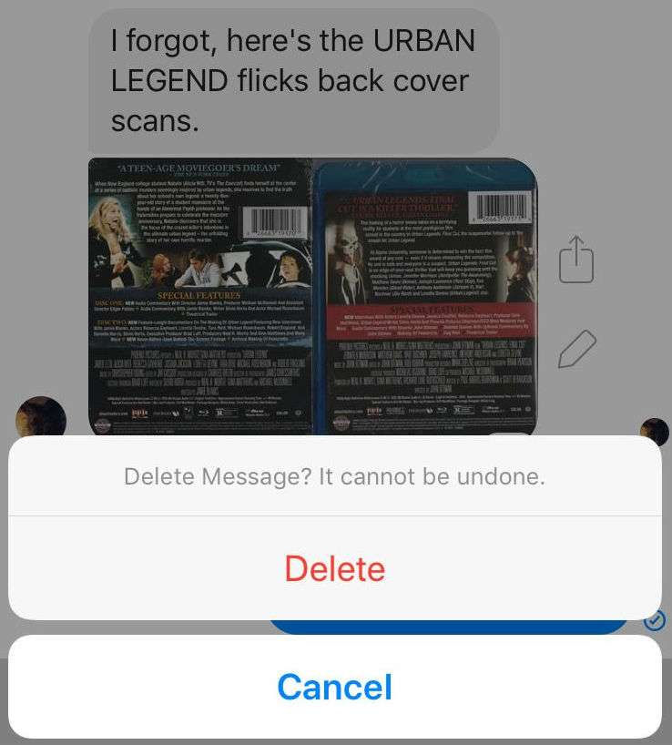 Delete Message Delete Facebook Message