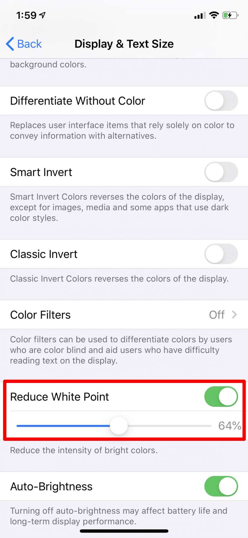 How to make your iPhone or iPad display even dimmer than the dimmest brightness setting. How to make your iPhone or iPad display even dimmer than the dimmest brightness setting.