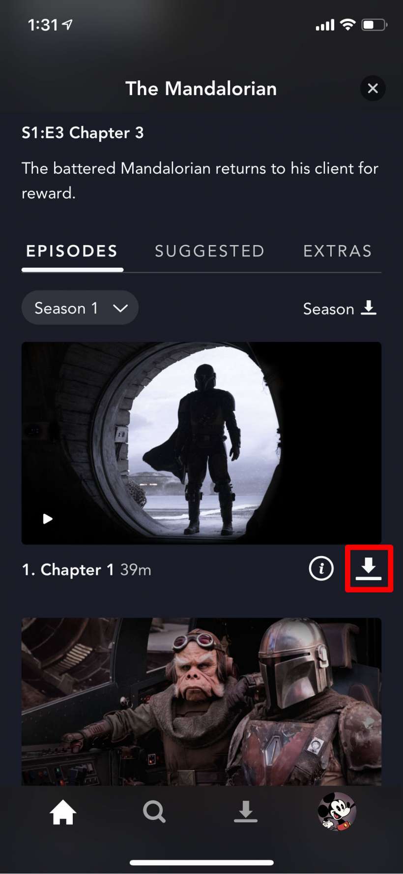 How to download Disney+ shows and movies for offline viewing on iPhone and iPad.