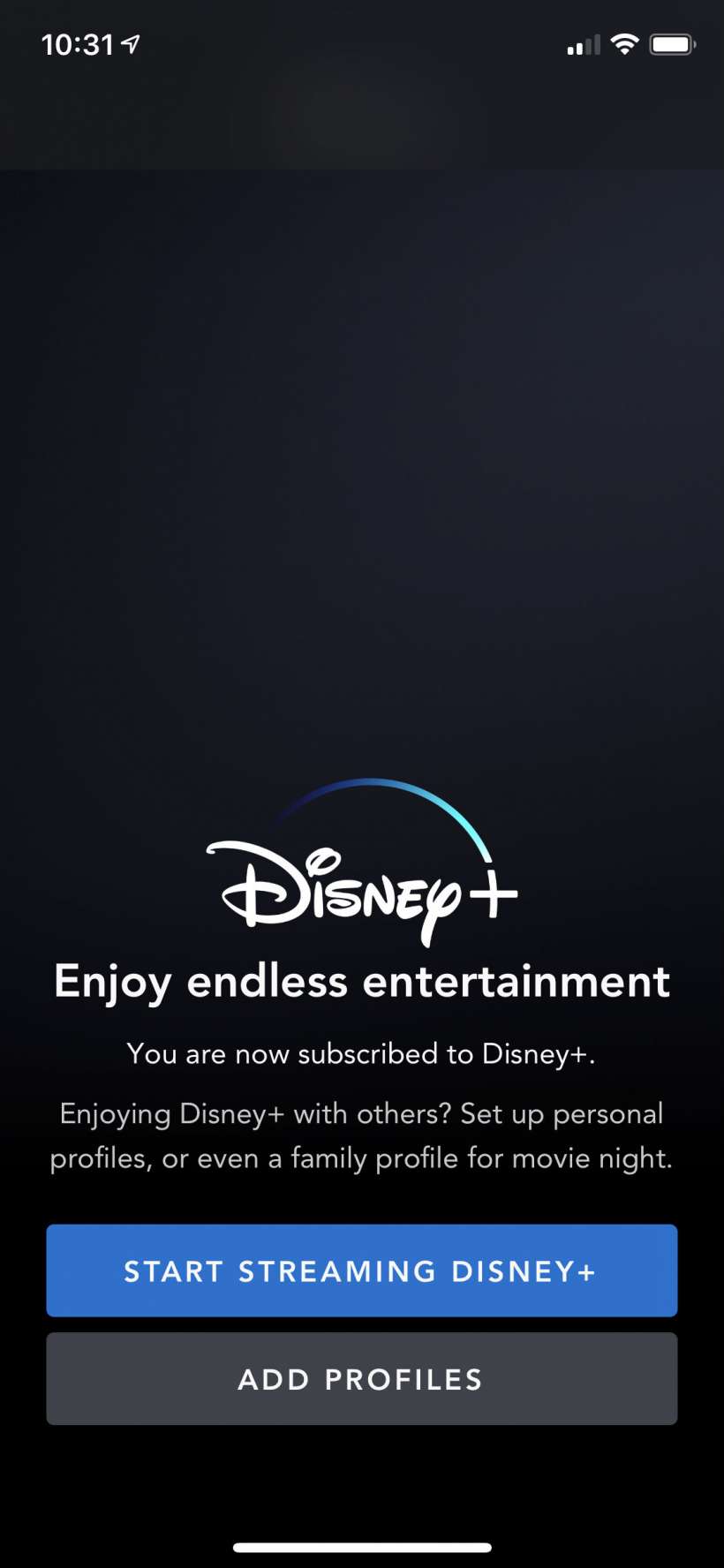 How to start your free one week trial period of Disney+ on iPhone and iPad. How to start your free one week trial period of Disney+ on iPhone and iPad.