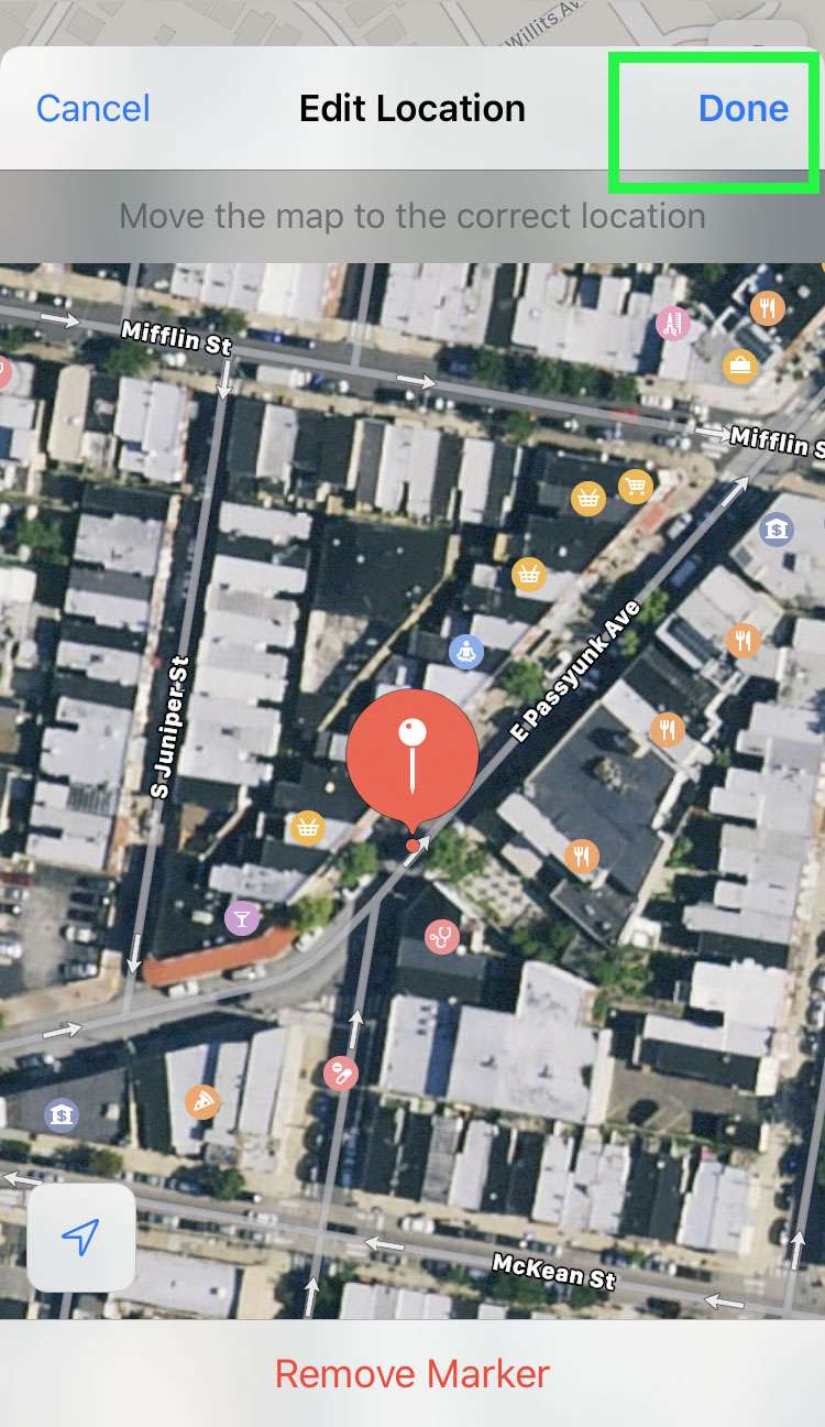 Apple Maps measure distance 3