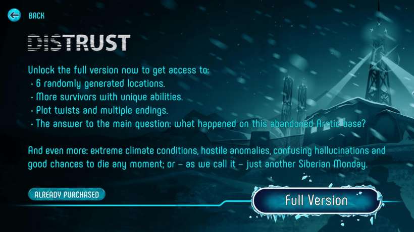 Distrust Full Version Distrust Full Version