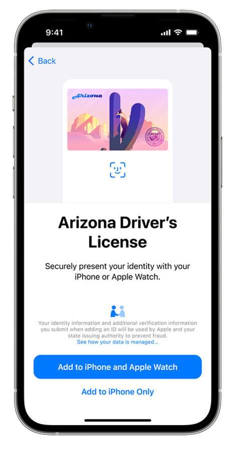 Arizona Apple Wallet