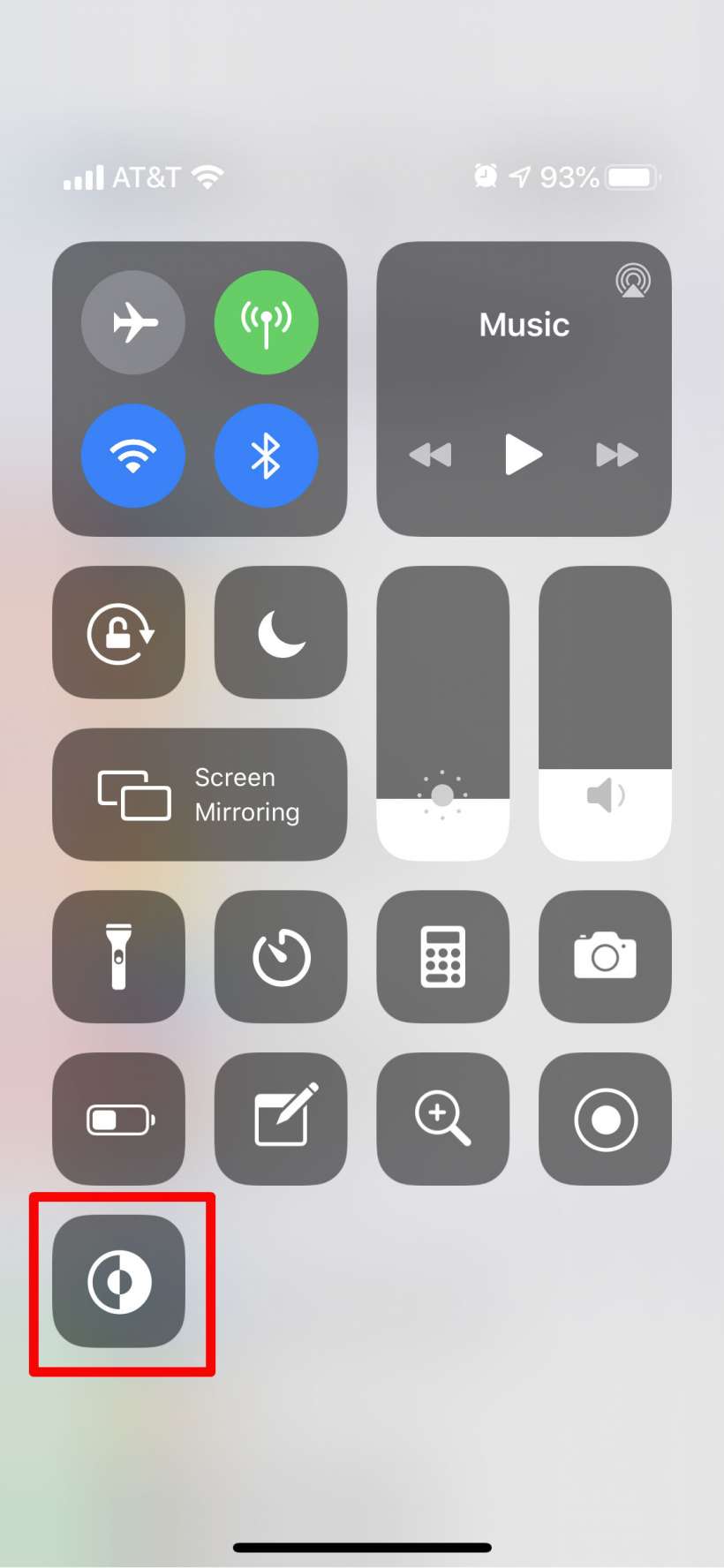 How to add a dark mode button to the Control Center on iPhone and iPad.