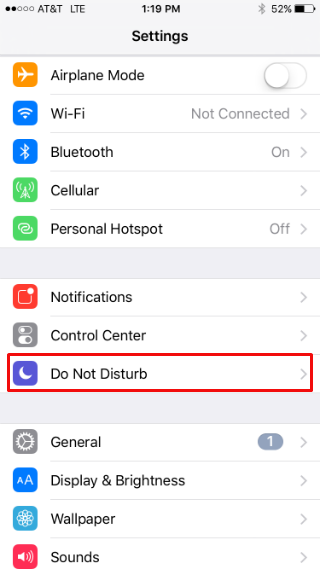 How to configure your iPhone's Do Not Disturb settings.