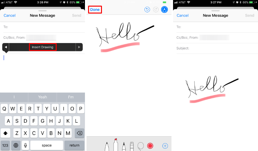 How to add drawings and handwriting to emails on iPhone and iPad. How to add drawings and handwriting to emails on iPhone and iPad.