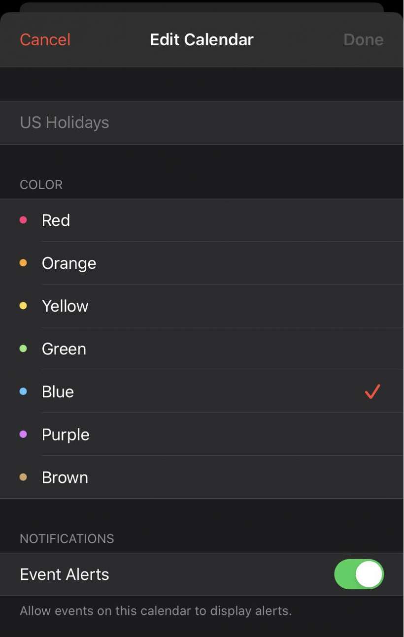 How to color code your iOS Calendar The iPhone FAQ