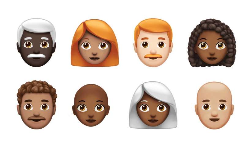 Apple Emoji 2018 people