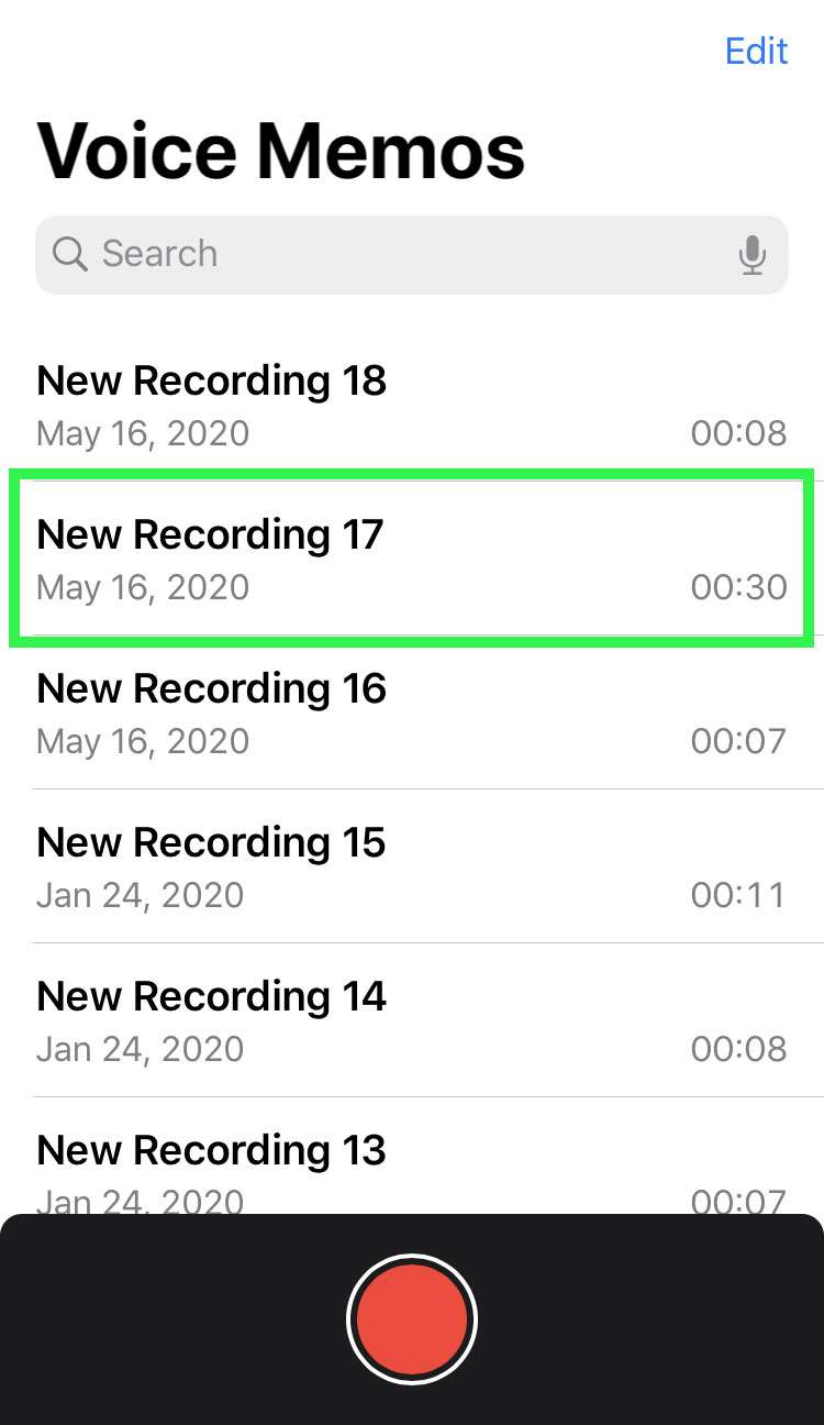 Voice Memos enhance 1