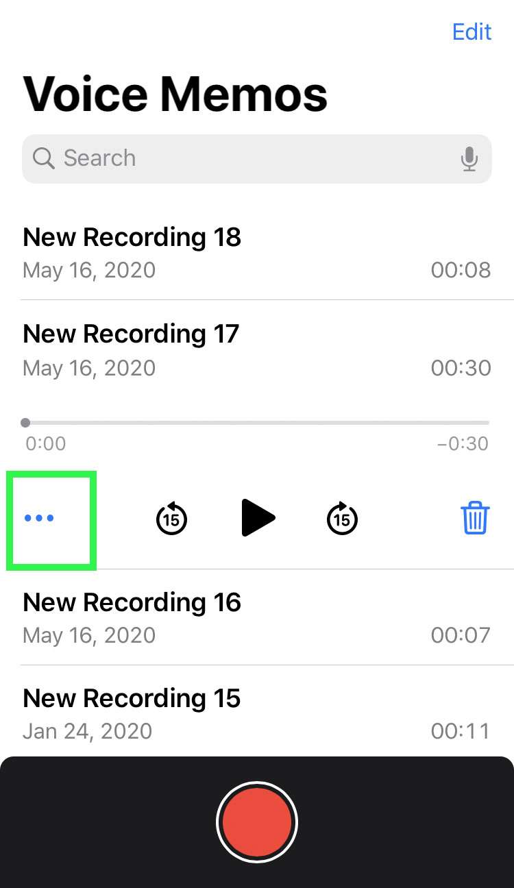 Voice Memos enhance 2