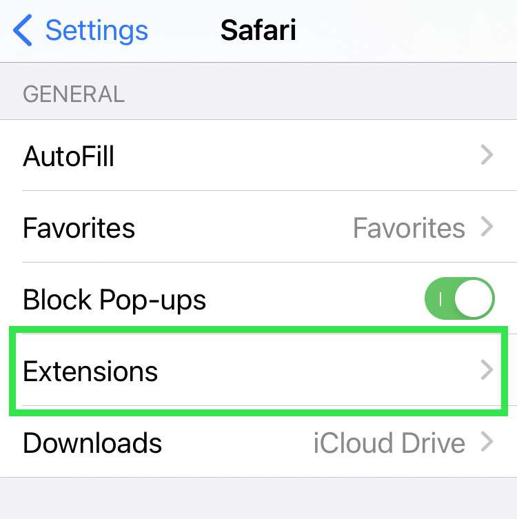 iOS Safari extensions 2 iOS Safari extensions 2