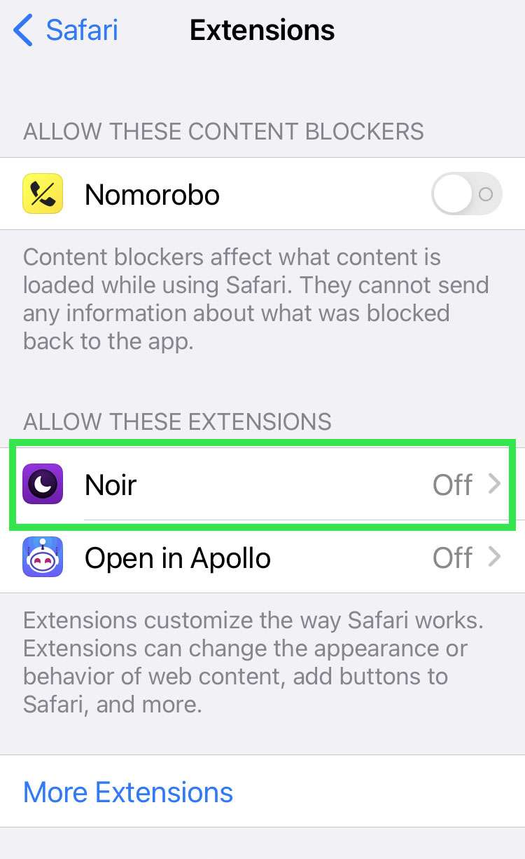 iOS Safari extensions 3 iOS Safari extensions 3