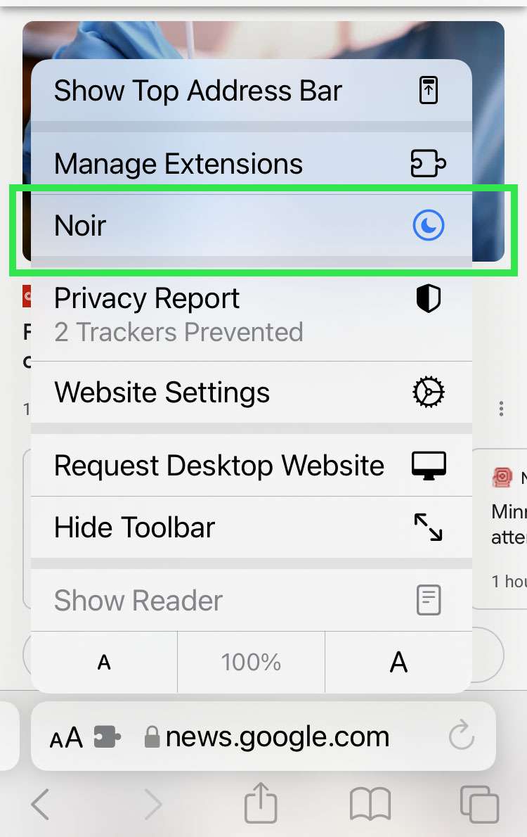 iOS Safari extensions 7