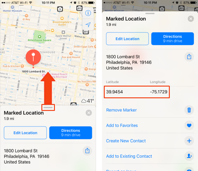 How can I my GPS coordinates in Maps? | The iPhone FAQ