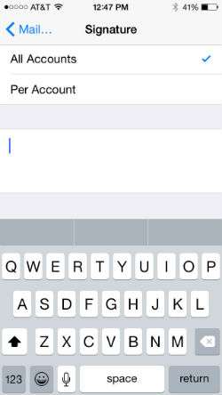 How to add a signature to your iPhone emails in iOS 8. How to add a signature to your iPhone emails in iOS 8.