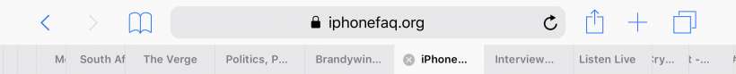 How to turn on favicons in Safari for iPhone and iPad.