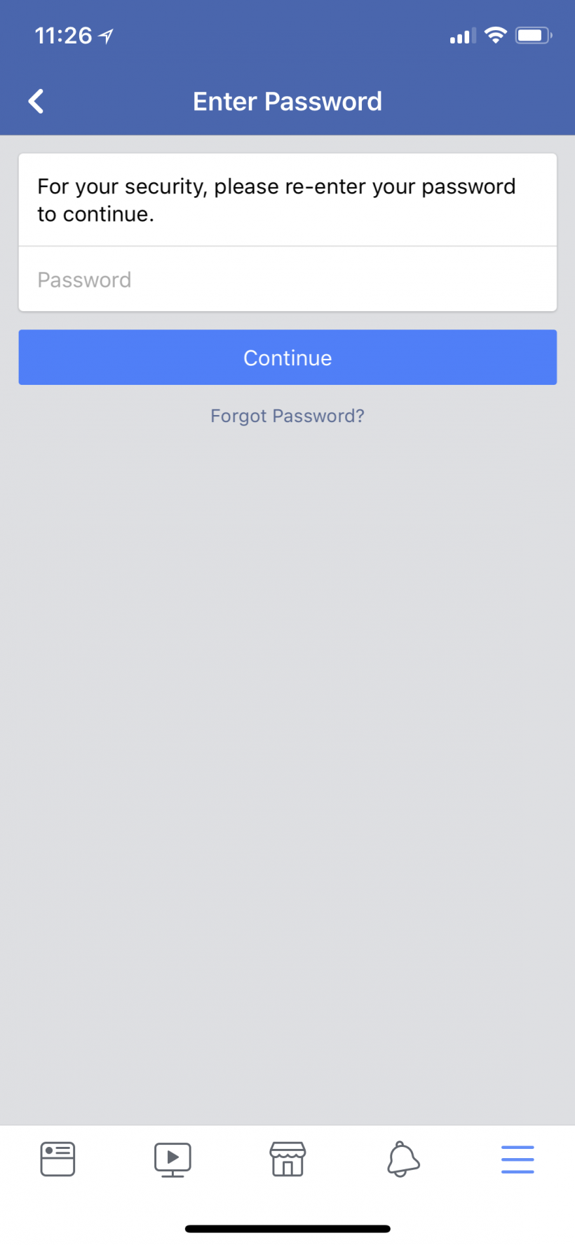 How to activate 2FA two-factor authentication on Facebook on iPhone and iPad.
