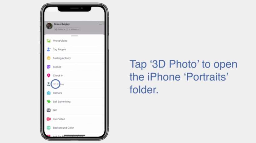 Facebook 3D Photos