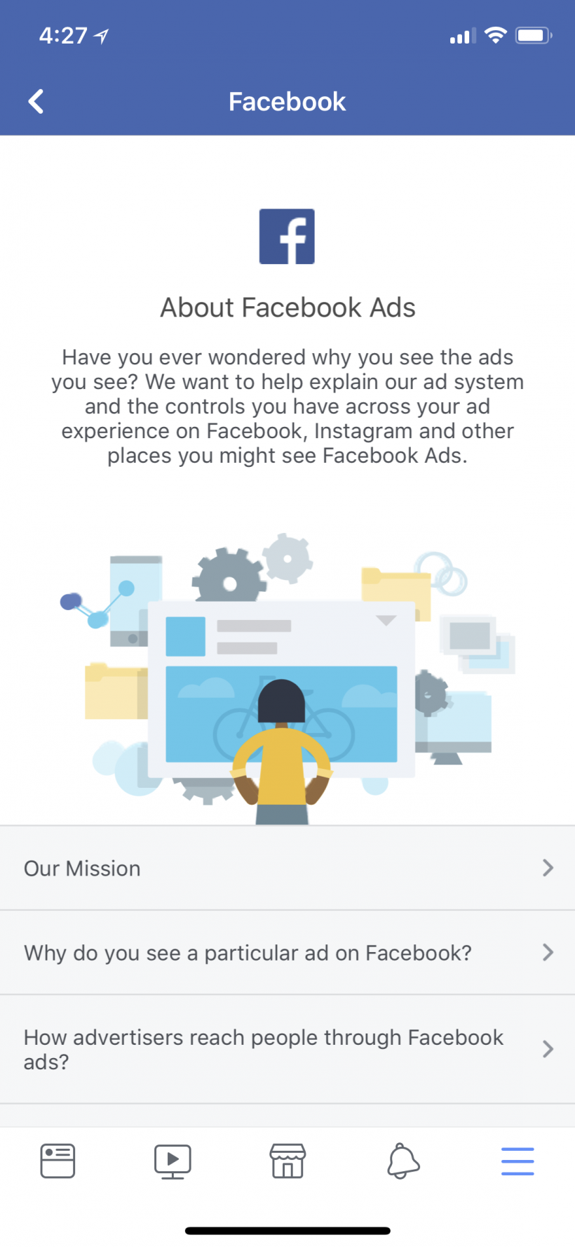 How to manage your Facebook Ad Preferences on iPhone and iPad.