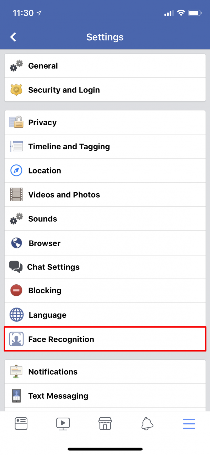 How to turn off Facebook facial recognition on iPhone and iPad.