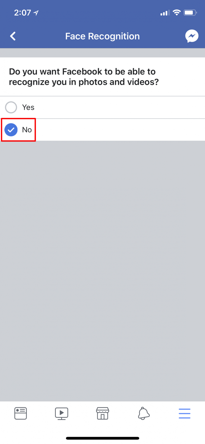 How to turn off Facebook facial recognition on iPhone and iPad.