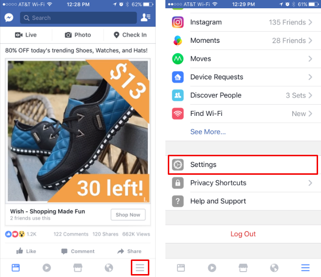How to close all open Facebook sessions from your iPhone or iPad.