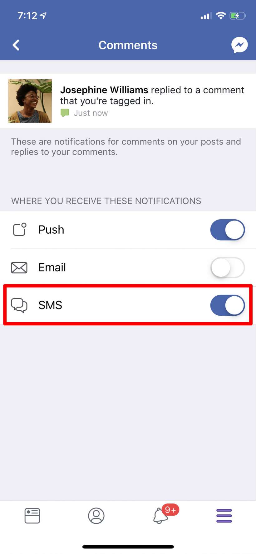 How to stop Facebook from texting and emailing notifications on iPhone and iPad.