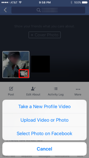 How to use a video as your Facebook profile picture using the iOS app. How to use a video as your Facebook profile picture using the iOS app.
