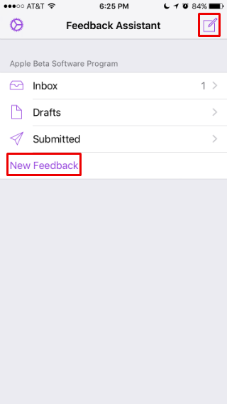 How to use Apple's iOS public beta Feedback app. How to use Apple's iOS public beta Feedback app.