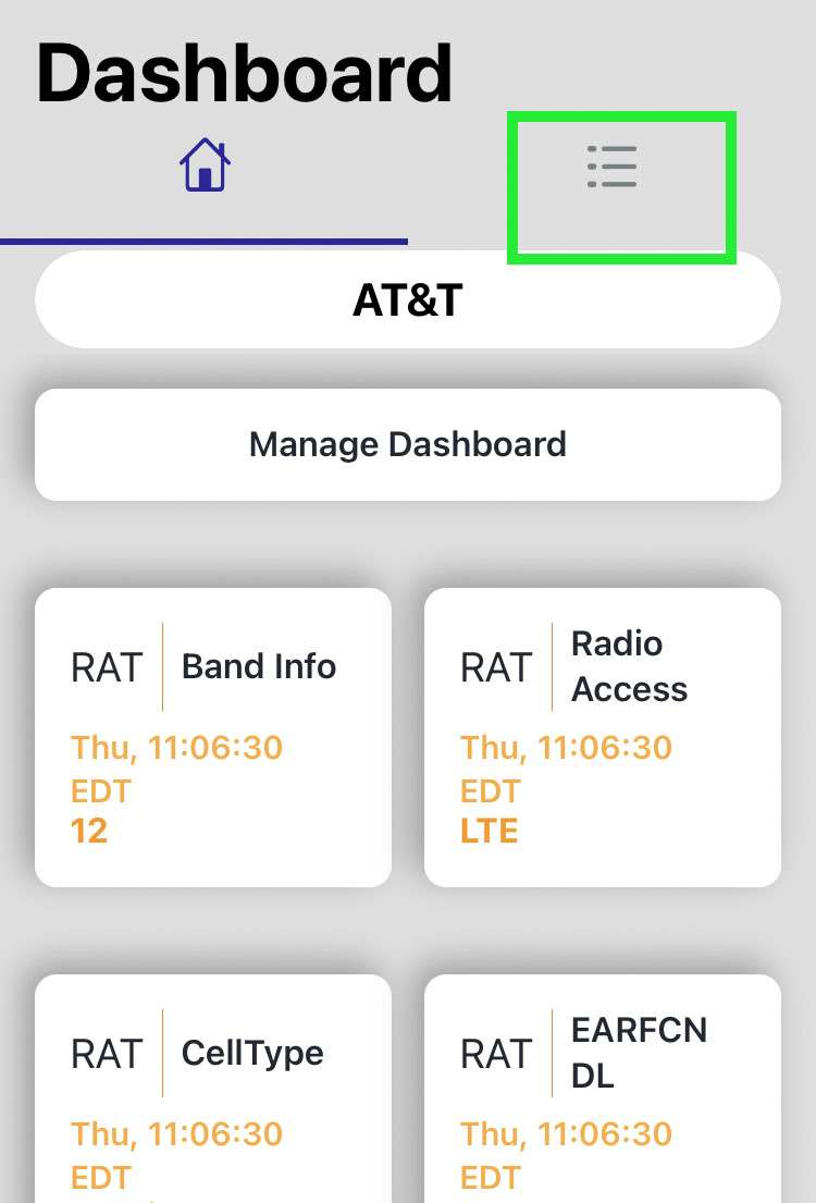 Field test mode 2 Field test mode 2