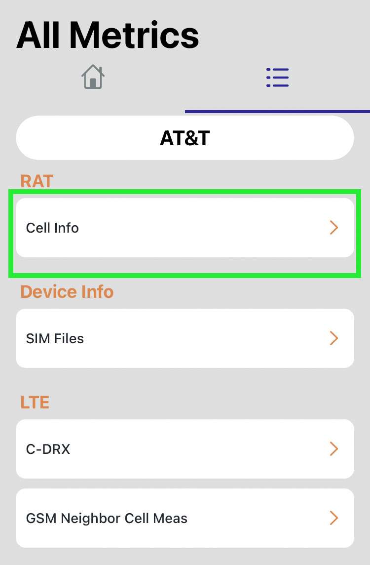 Field test mode 3