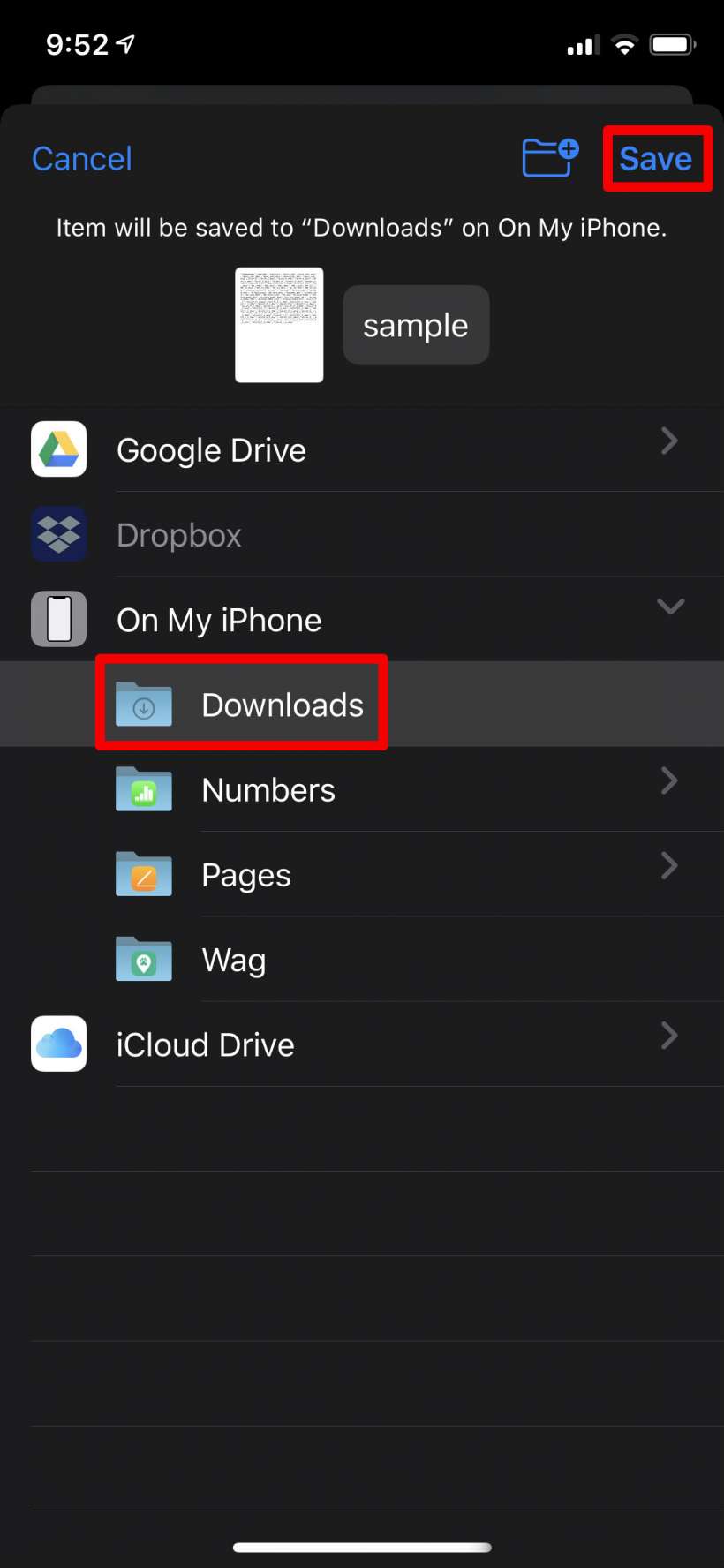 How to save downloads, documents and files locally on your iPhone or iPad instead of iCloud.