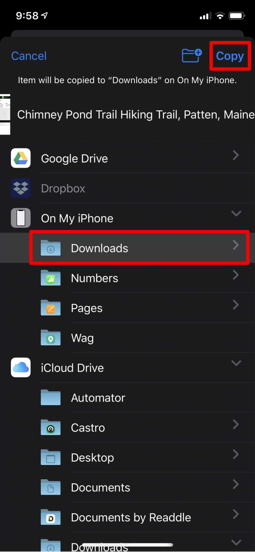How to save downloads, documents and files locally on your iPhone or iPad instead of iCloud.