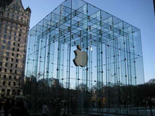 Apple store, NYC.