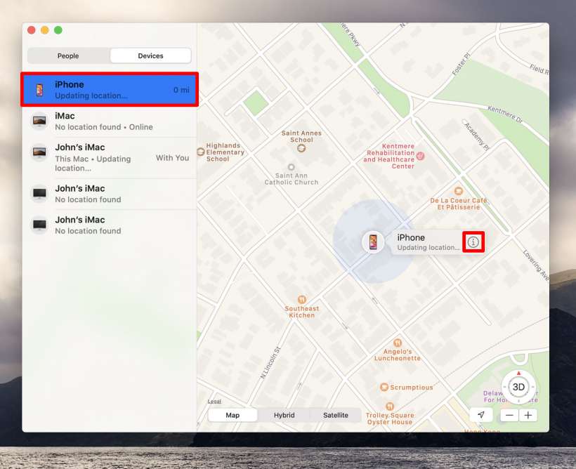 How to use Find My on your Mac to locate your iPhone and iPad