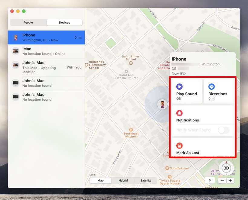 How to use Find My on your Mac to locate your iPhone and iPad