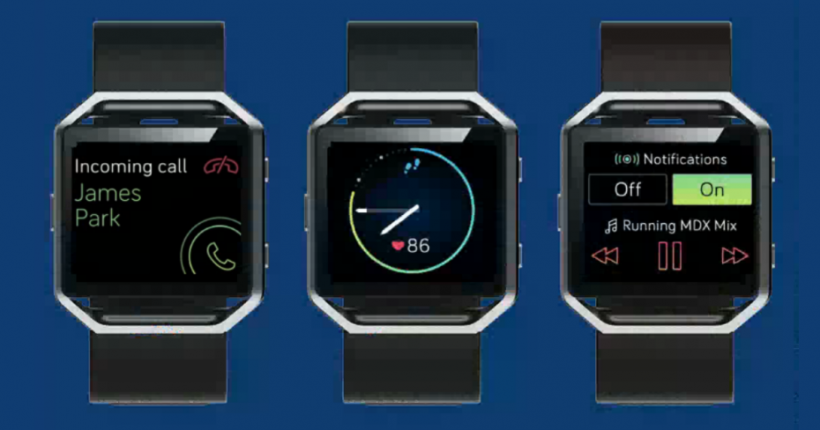 fitbit blaze phone calls