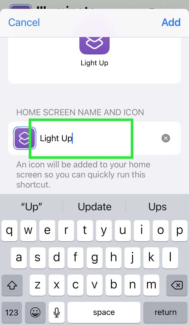 Flashlight Shortcut 7