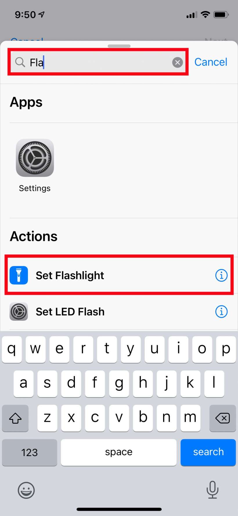 How to use flashlight with Back Tap on iPhone in iOS 14.