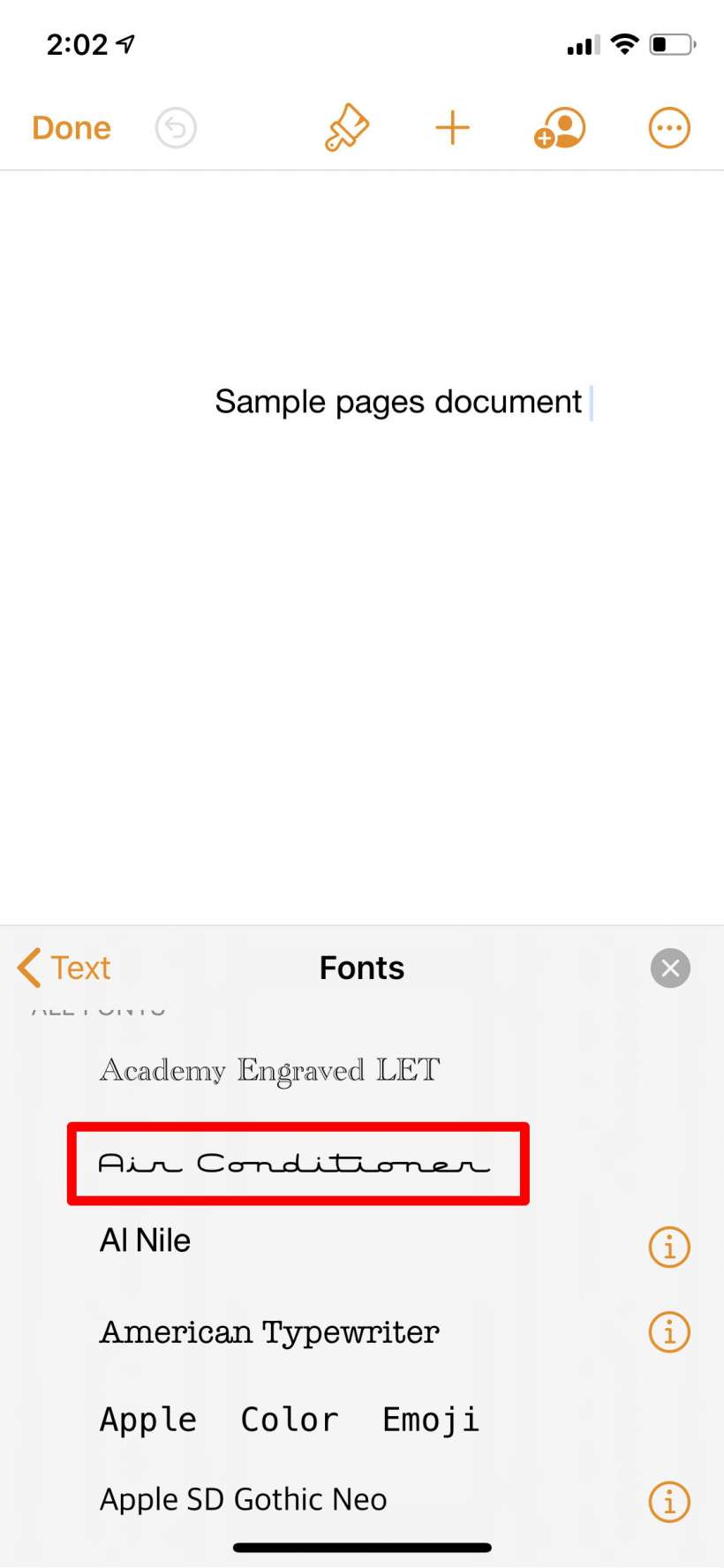 How to install and uninstall fonts on iPhone and iPad using the font manager.