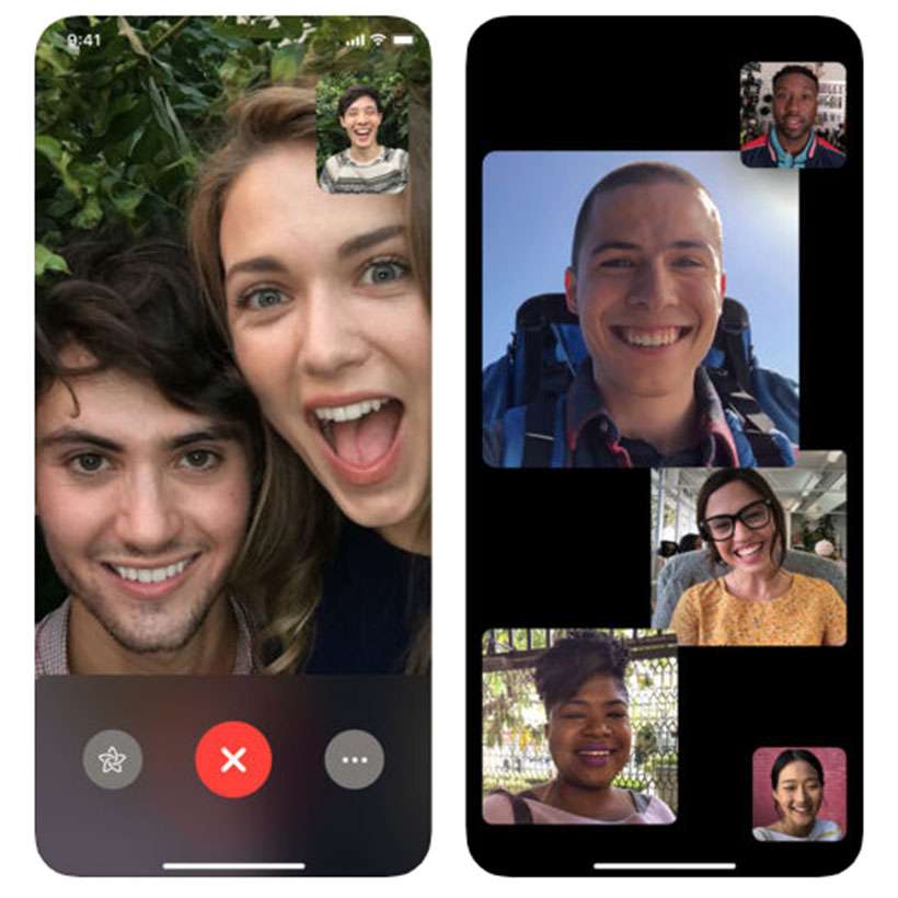 FaceTime screenshots Apple