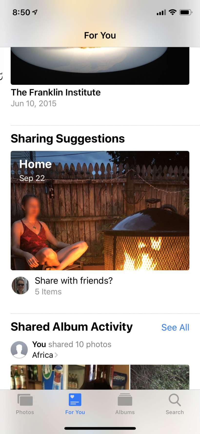 How to use the For You tab on Photos for iPhone.