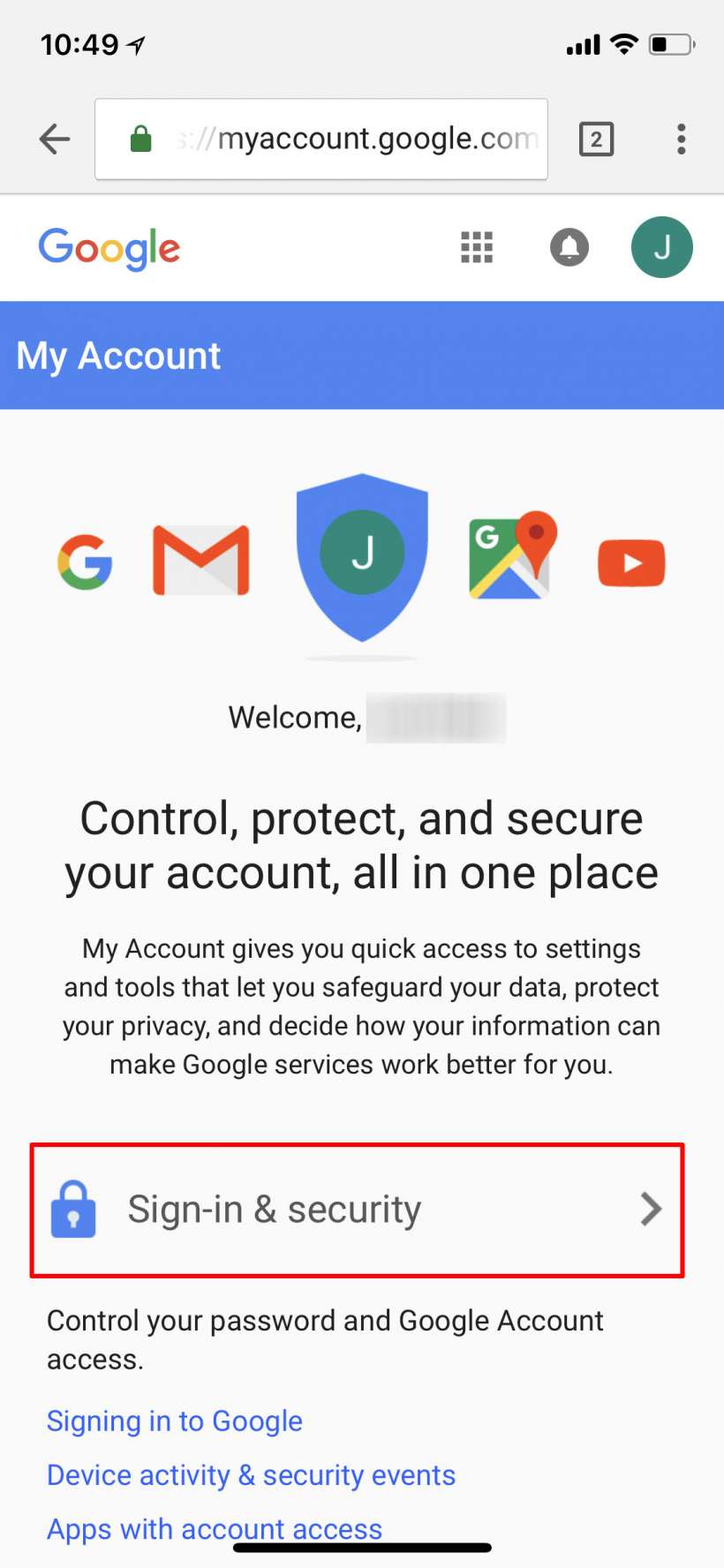 How to turn on two factor authentication (2FA) for your Google account on iPhone and iPad.