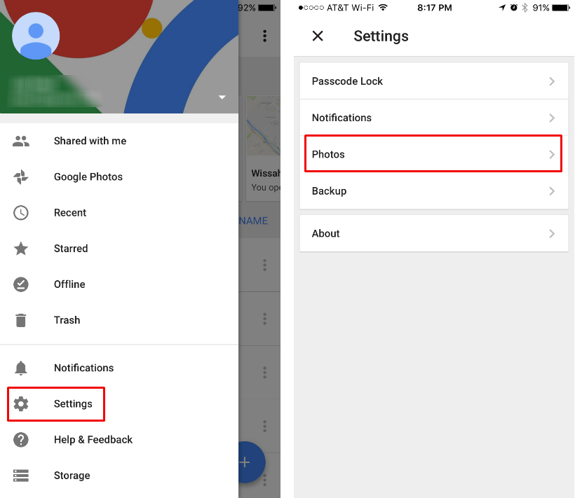 How to set up Google Drive on iPhone and iPad.