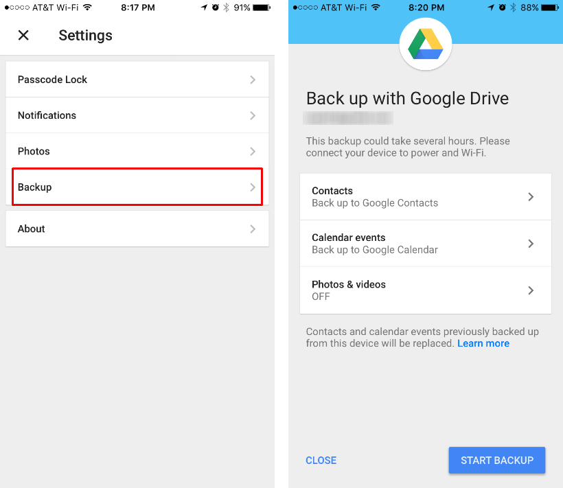 How to set up Google Drive on iPhone and iPad.